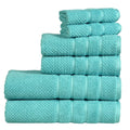 Bibb Home 6-Piece Egyptian Cotton Zero Twist Towel Set by DailySale