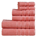 Bibb Home 6-Piece Egyptian Cotton Zero Twist Towel Set by DailySale