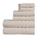 Bibb Home 6-Piece Egyptian Cotton Zero Twist Towel Set by DailySale