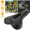 Bicycle Padded Saddle Wear Resistant Hollow Leather Seat Cushion by DailySale