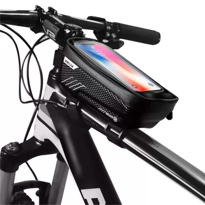 Bicycle Top Tube Frame Bag MTB Waterproof Phone Holder Case by DailySale