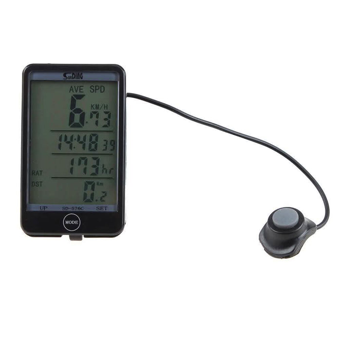 Bicycle Wireless LCD Digital GPS Cycle Computer Backlight Speedometer Odometer by DailySale