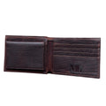 Full-grain Bifold Leather Wallet With RFID by MiamiLeathers.com