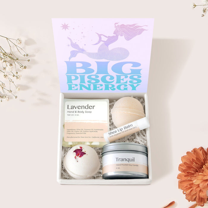 Big Pisces Energy Zodiac Gift Box Set by Dear Ava