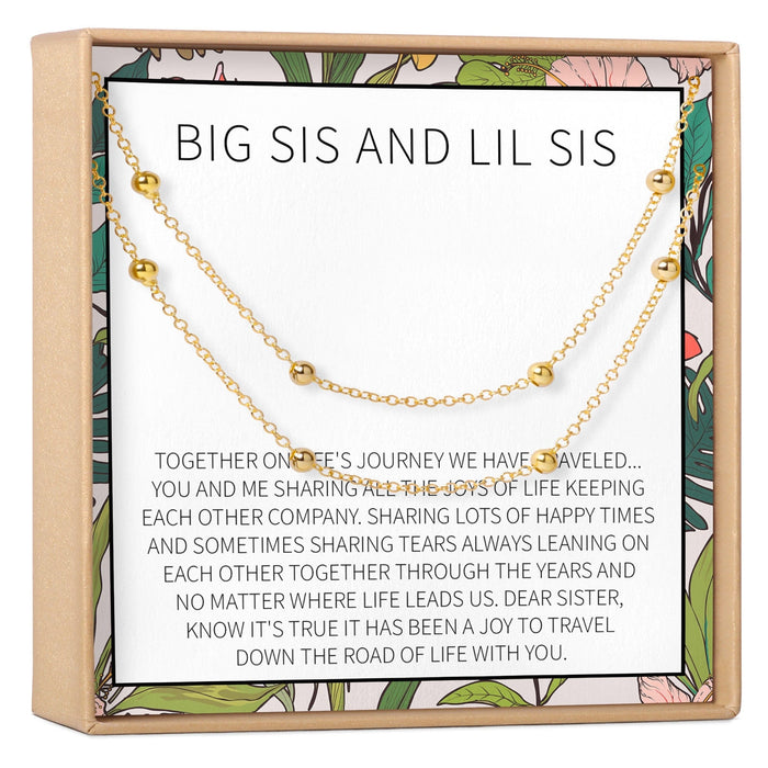 Big Sis Little Sis Dot Bracelet Set by Dear Ava