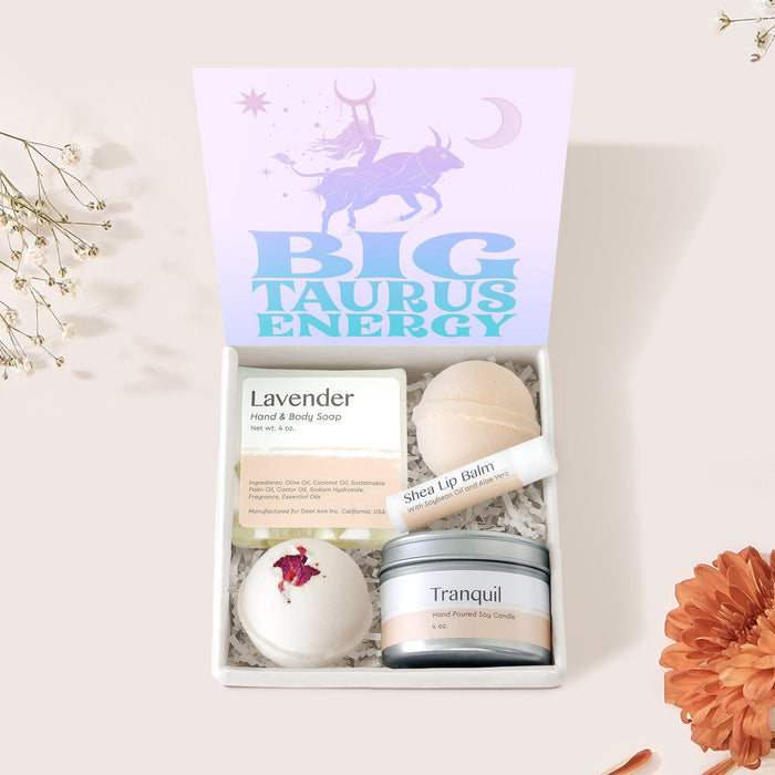 Big Taurus Energy Zodiac Gift Box Set by Dear Ava