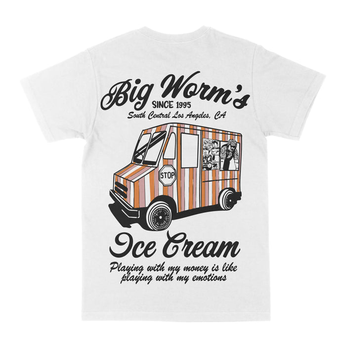 Big Worm's Ice Cream Graphic Tee by Obsessed with graphic tees