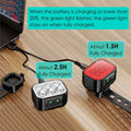 Bike Headlight TailLight IP65 Waterproof Anti-Drop Rechargeable Bicycle Light Set by DailySale