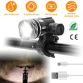 Bike Headlight USB Rechargeable with Bracket by DailySale