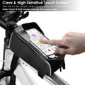 Bike Phone Front Frame Bag with Touch Screen Sun-Visor by DailySale