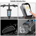 Bike Phone Front Frame Bag with Touch Screen Sun-Visor by DailySale