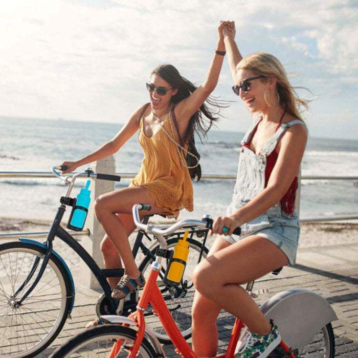 Bike Water Bottle Holder 360° Rotating Drink Cup Cage by DailySale