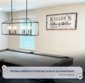 Billiards And Bar Sign by Tailored Canvases