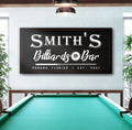 Billiards And Bar Sign II by Tailored Canvases