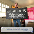 Billiards And Bar Sign II by Tailored Canvases