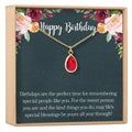 Birthday Birthstone Necklace, Multiple Styles Necklace by Dear Ava