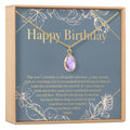 Birthday Birthstone Necklace, Multiple Styles Necklace by Dear Ava