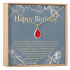 Birthday Birthstone Necklace, Multiple Styles Necklace