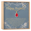 Birthday Birthstone Necklace, Multiple Styles Necklace by Dear Ava