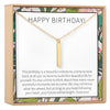 Birthday Necklace