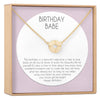 Birthday Necklace
