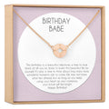 Birthday Necklace by Dear Ava