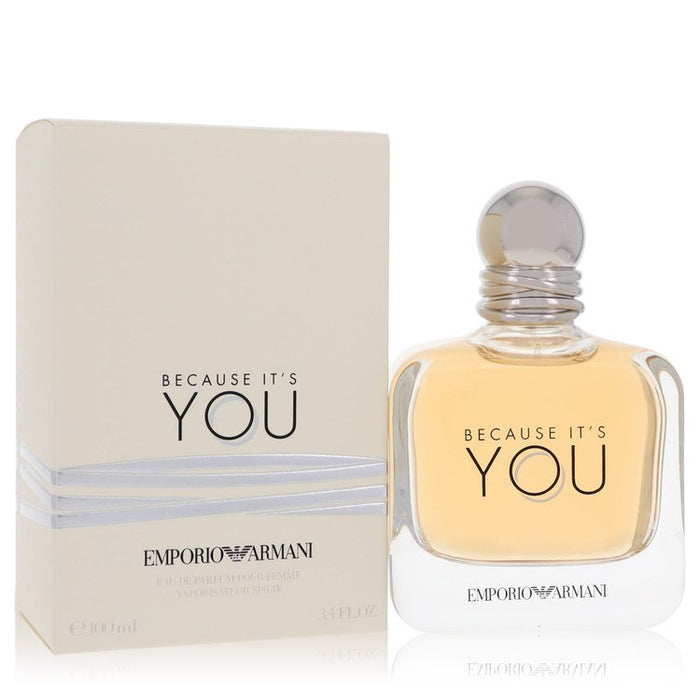 Because It's You by Giorgio Armani Eau De Parfum Spray 3.4 oz for Women by Avera Group