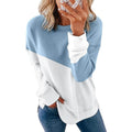 Biucly Women's Casual Round Neck Tie-Dye Sweatshirt by DailySale