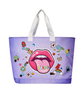Sprayground Blah Lips Beach Tote T5587 by I-Max Fashions