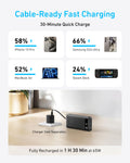 Anker Power Bank (20K, 87W, Built-In USB-C Cable) by Anker