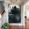 Black Bear Exposure Wall Art by Tailored Canvases