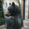 Black Bear Exposure Wall Art by Tailored Canvases