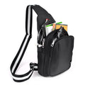 Black Crossbody Shoulder Sling Bag by DailySale