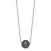 Black Cultured Tahitian Pearl Necklace