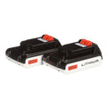 BLACK+DECKER LBXR20-OPE2 20V MAX Lithium-Ion Battery, 2-Pack by Price Is Right Miami