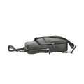Black Full-Grain Leather Sling Bag for Men by MiamiLeathers.com