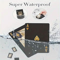 Black Golden Foil Poker Playing Cards by DailySale
