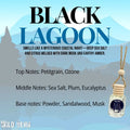 Black Lagoon Car Freshener by Wild Bear Market