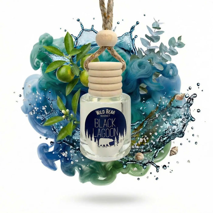 Black Lagoon Car Freshener by Wild Bear Market