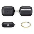 Black Leather Case - Apple AirPods Pro (1st Generation) by Zerodamage Sahara Case LLC