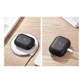 Black Leather Case - Apple AirPods Pro (1st Generation) by Zerodamage Sahara Case LLC