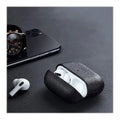 Black Leather Case - Apple AirPods Pro (1st Generation) by Zerodamage Sahara Case LLC