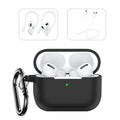 Black Silicone Case - AirPods Pro 2 (2nd Generation) by Zerodamage Sahara Case LLC
