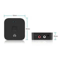 Black Wireless Bluetooth Receiver 5.0 aptX LL RCA NFC 3.5mm Jack Aux Audio Adapter by DailySale