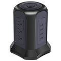 Power Strip Tower with 9 AC-Outlets and 4 USB Charging Ports Switch Control by DailySale