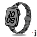 Stainless Steel Strap For Apple Watch Band Series 11/10/9/8/7/6/5/4/ SE / Ultra 1/2/3 by Arleathercraft