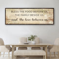 Bless The Love Between Us Sign by Tailored Canvases