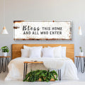 BLESS THIS HOME - CHRISTIAN WALL DECOR by Tailored Canvases