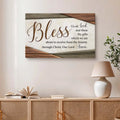 Bless Us Oh Lord Faith Sign IV by Tailored Canvases