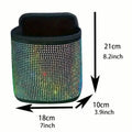 Bling Rhinestones Car Trash Can by DailySale